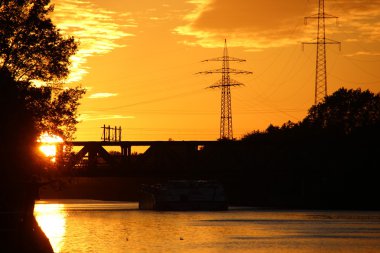 sonbahar günbatımı