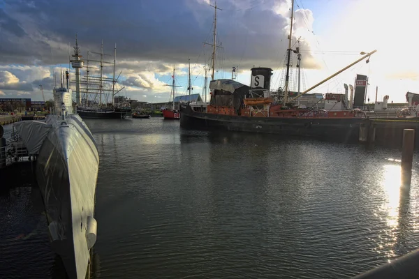 Havenwelten hafen — Stockfoto