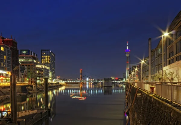 Puerto de Düsseldorf — Foto de Stock