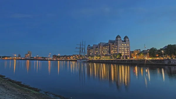 Historiska kaffe lager i oslo — Stockfoto