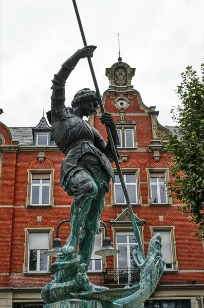 Antigua Estatua Limburg Der Lahn — Foto de Stock