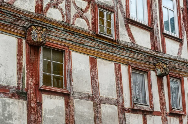 Bâtiment Historique Colombages Limbourg Der Lahn — Photo