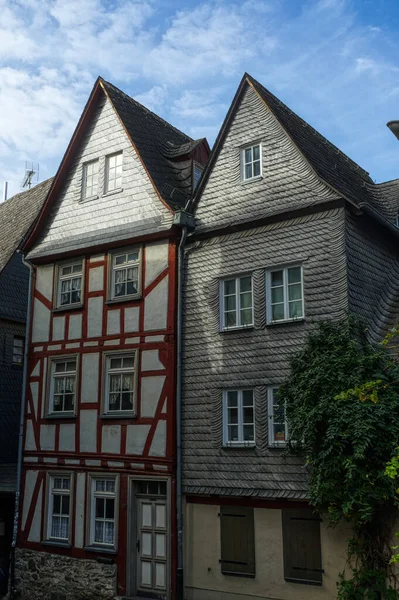 Two Historical Buildings Old Centre Limburg Lahn — Stock Photo, Image