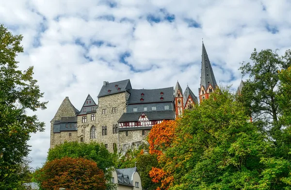 Castillo Histórico Catedral Limburgo Lahn — Foto de Stock
