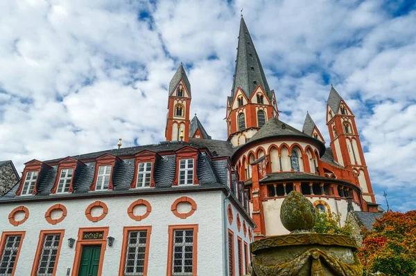 Catedral Histórica Castelo Limburg Lahn — Fotografia de Stock