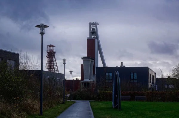 Mina Carbón Histórica Monumento Industrial Herten Alemania — Foto de Stock
