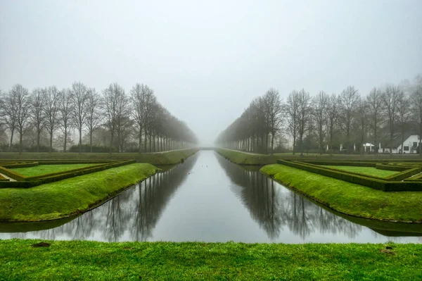 Parque Histórico Canal Kleve Invierno —  Fotos de Stock