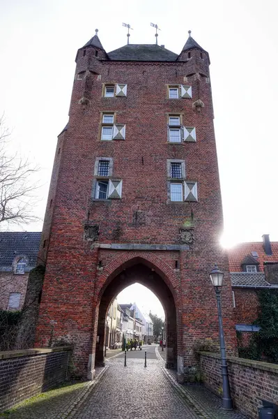 Middeleeuwse Stadspoort Het Oude Centrum Van Xanten — Stockfoto