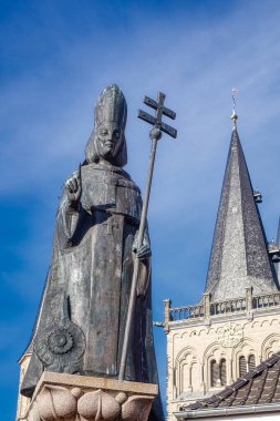 Xanten katedralinde tarihi dini heykel