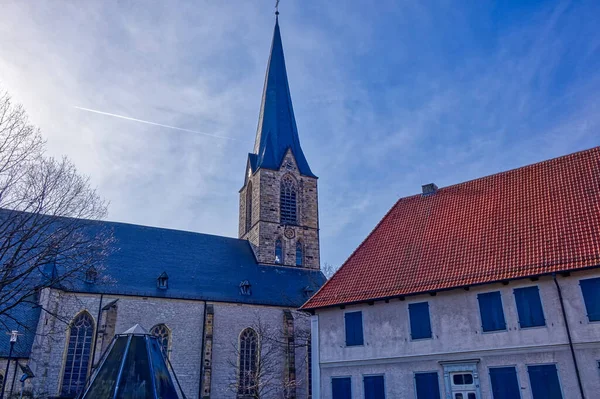 Kirche Und Museum Der Altstadt Von Werne — Stockfoto