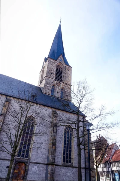 Historisches Kirchengebäude Der Altstadt Von Werne — Stockfoto
