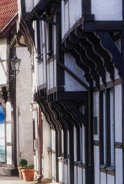 Historische Fassaden Der Altstadt Von Werne — Stockfoto