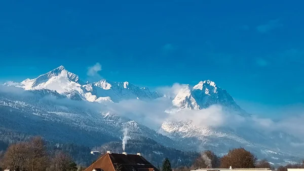 Alpspitze Waxenstein Garmisch Partenkirchen — 스톡 사진