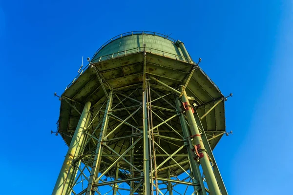Antigua Torre Agua Parque Junto Rin Duisburgo Hochfeld —  Fotos de Stock