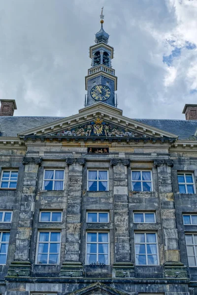 Historical City Hall Facade Market Place Shertogenbosch — Stock Photo, Image