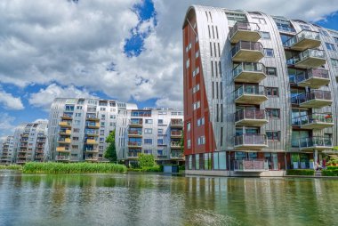 Hollanda 'da Hertogenbosch' ta modern mimari