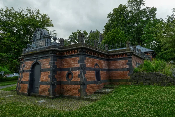 Historical Waterworks Reservoir Wetzlar — Stockfoto