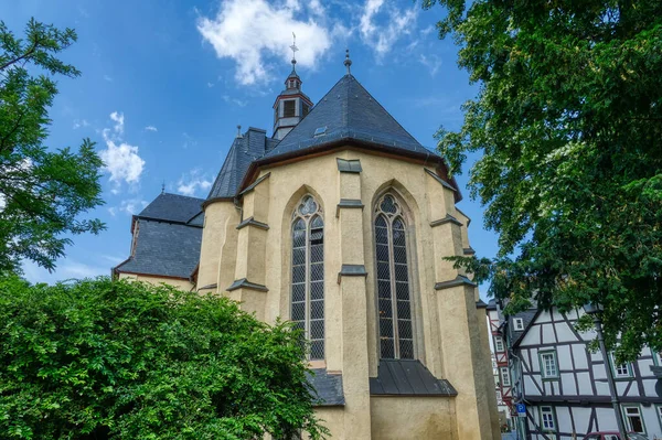 Chiesa Storica Nel Centro Storico Wetzlar — Foto Stock