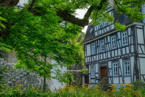 Beautiful Place Half Timbered House Historical Centre Wetzlar — Stock Photo, Image