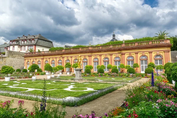 Parque Del Castillo Monumento Público Casco Antiguo Weilburg —  Fotos de Stock