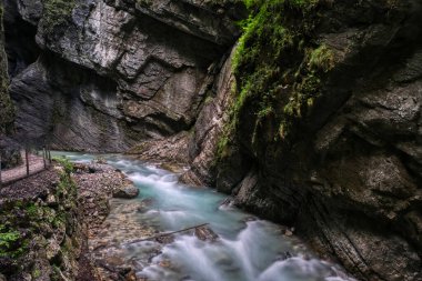 The Partnach gorge in Garmisch-Partenkirchen