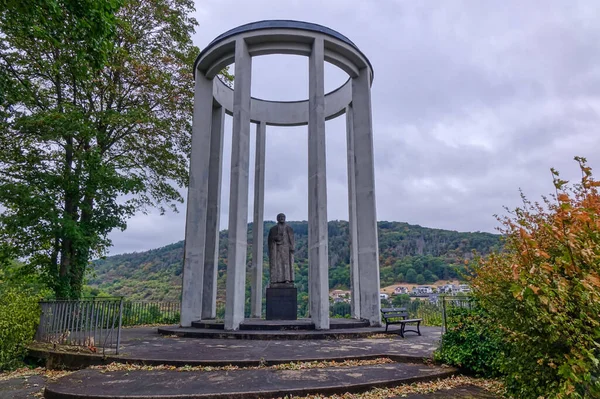 Историческая Точка Обзора Памятник Горах Недалеко Нассау — стоковое фото