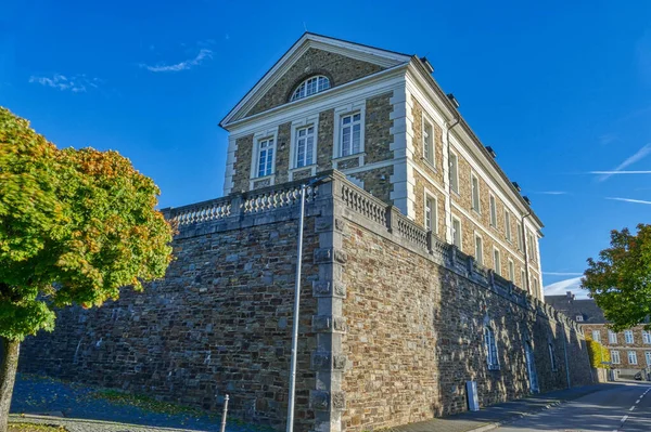 Edificio Muralla Castillo Histórico Bensberg —  Fotos de Stock