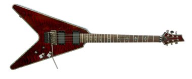 Kırmızı elektro gitar