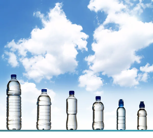 Different water bottles — Stock Photo, Image