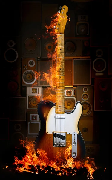 Electiric guitar — Stock Photo, Image