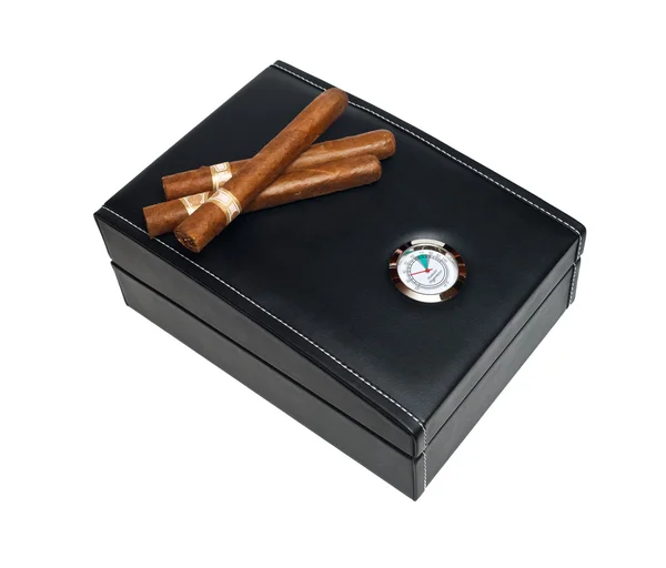 Doutníkový humidor — Stock fotografie