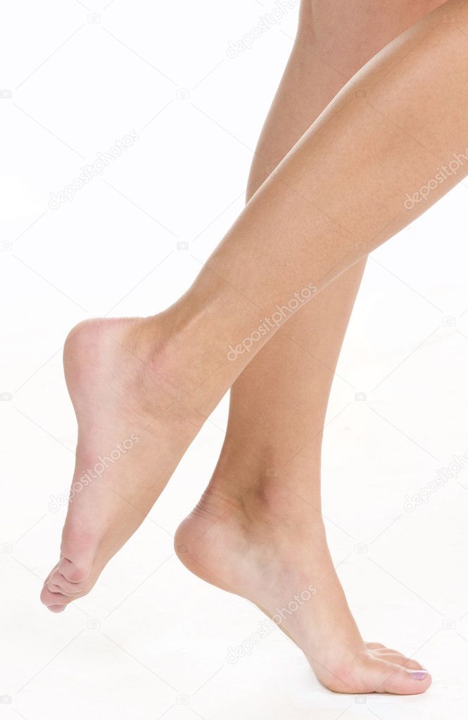 woman feet