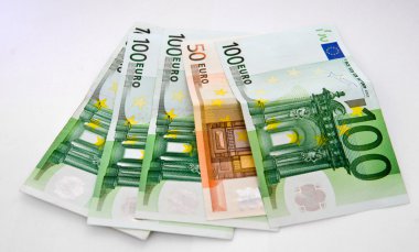 Euro banknot
