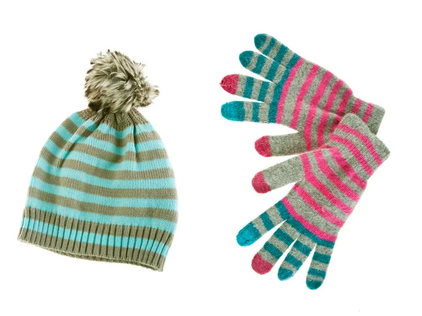 Hat and gloves — Stock Photo, Image