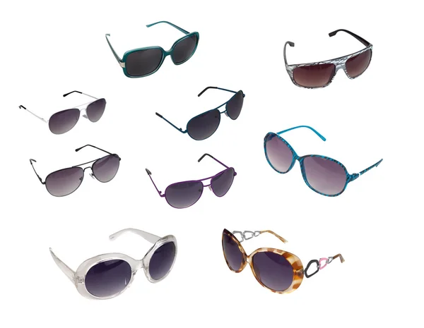 Sonnenbrillen-Kollektion — Stockfoto