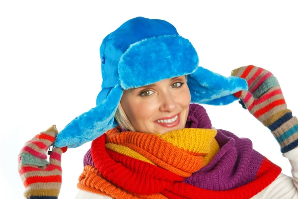 Winter woman Stock Picture