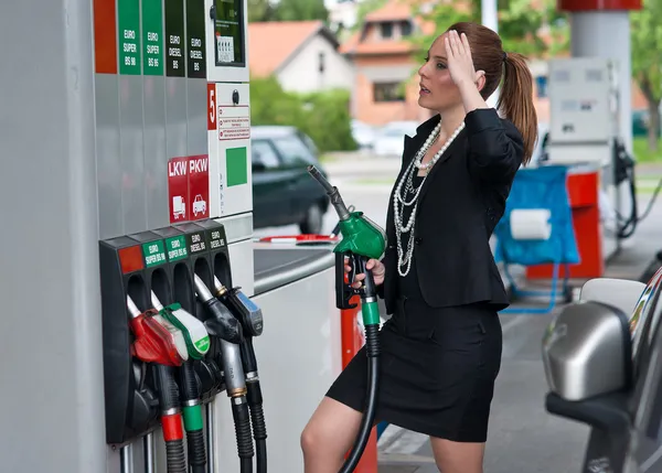 Preço elevado do gás — Fotografia de Stock