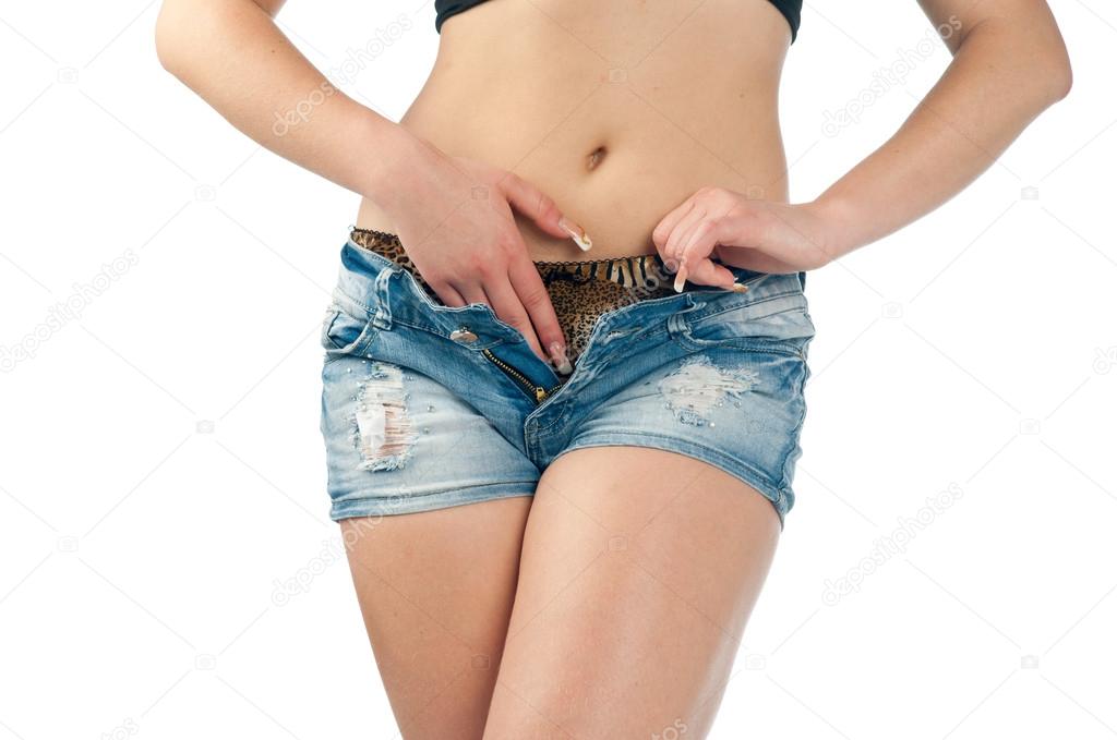 Woman Touching Herself Woman Touching Herself