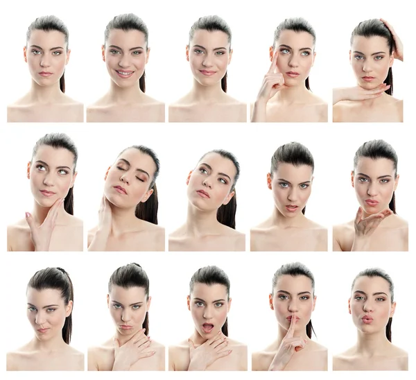 Expresiones faciales — Foto de Stock