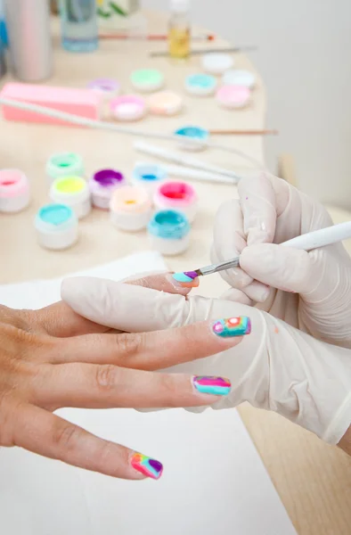 Manicure treatment — Stock Photo, Image