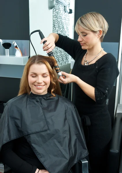 Cabello rizado — Foto de Stock