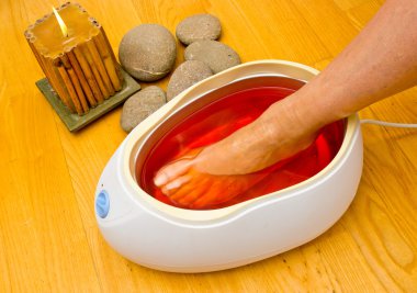kadın ayak parafin Bath Spa