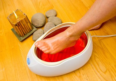 kadın ayak parafin Bath Spa