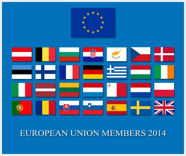 Membros da União Europeia — Fotografia de Stock