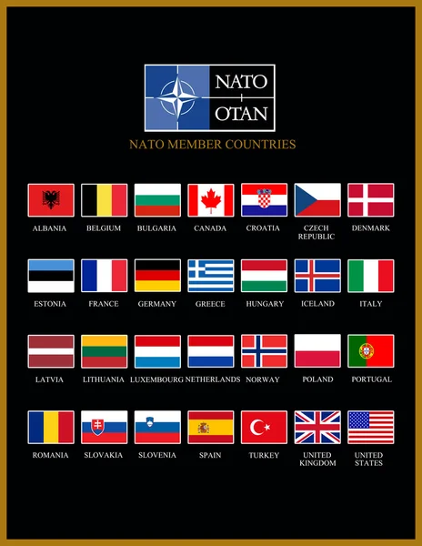 Membri della NATO — Foto Stock