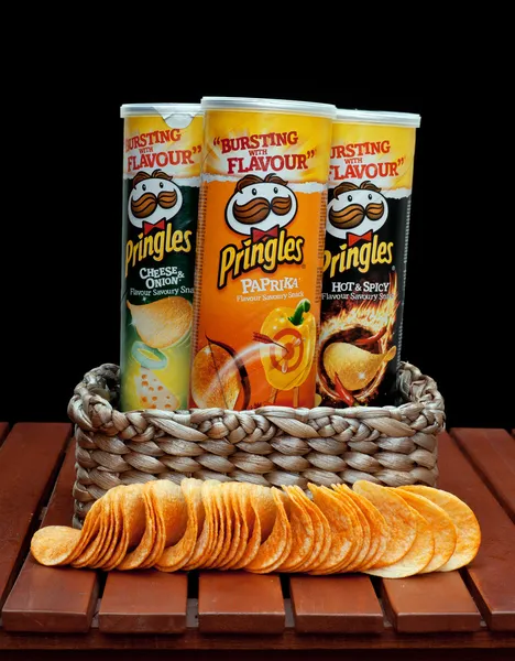 Chipsy Pringles — Zdjęcie stockowe