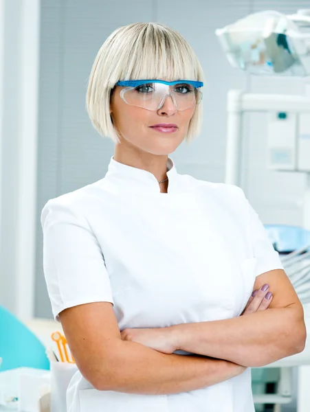 Woman doctor gynecologist or oncologist — Stock Photo, Image
