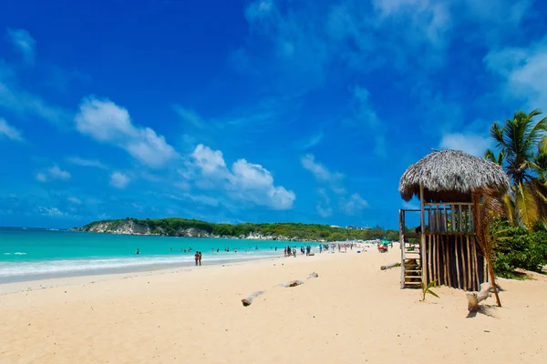 Playa tropical del Caribe — Foto de Stock