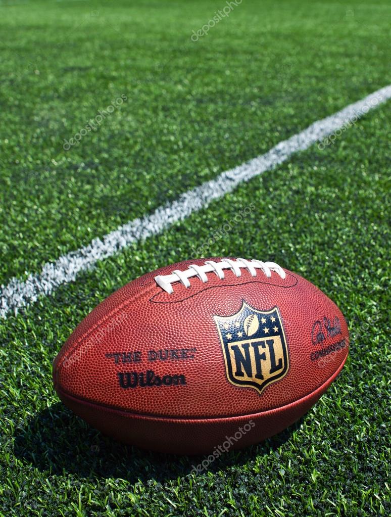 Nfl football on the field - Stock Editorial Photo ...