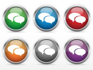 sohbet web düğmeleri